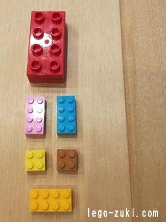レゴデュプロとレゴブロックの互換性1